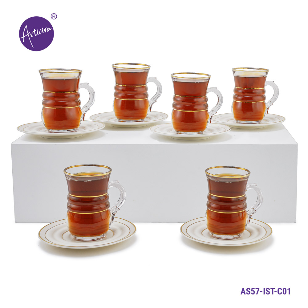 Artivira Thermos,20-Piece Tea & Gahwa service set | AS57-20-C01