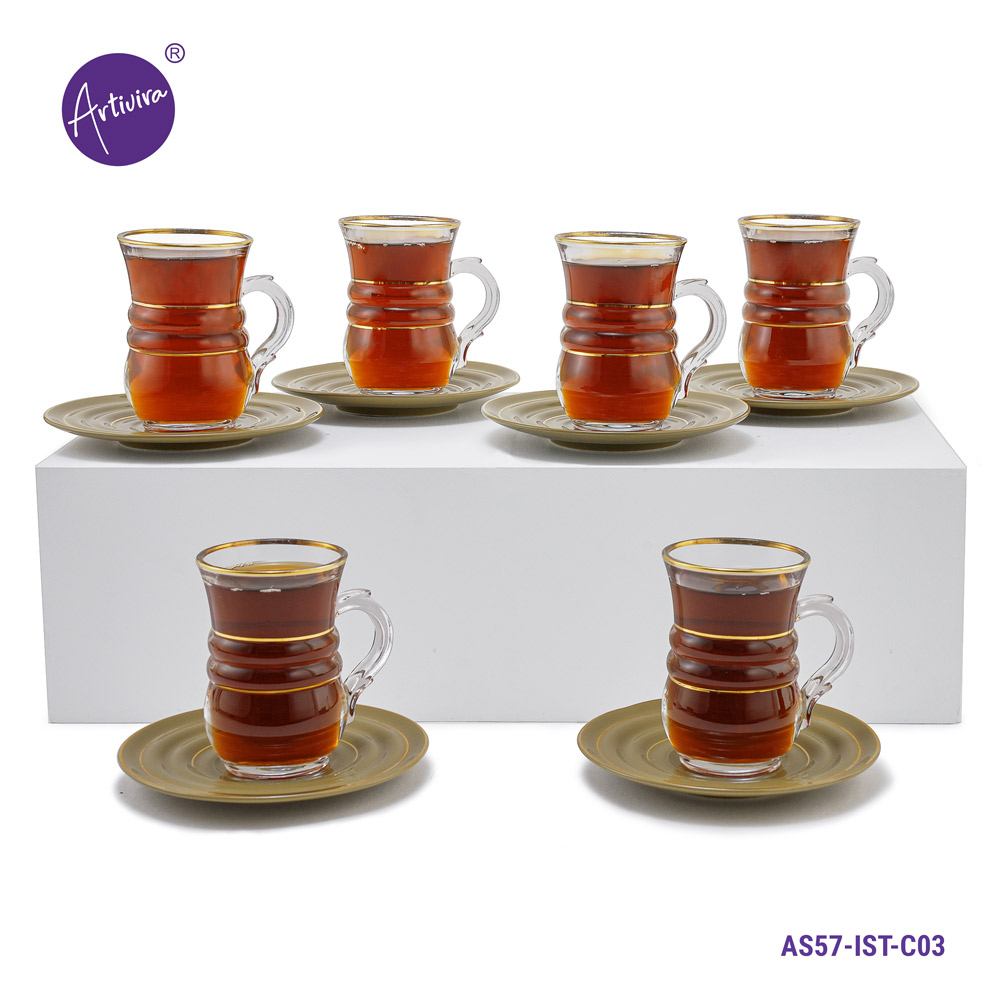 Artivira Thermos,20-Piece Tea & Gahwa service set | AS57-20-C03